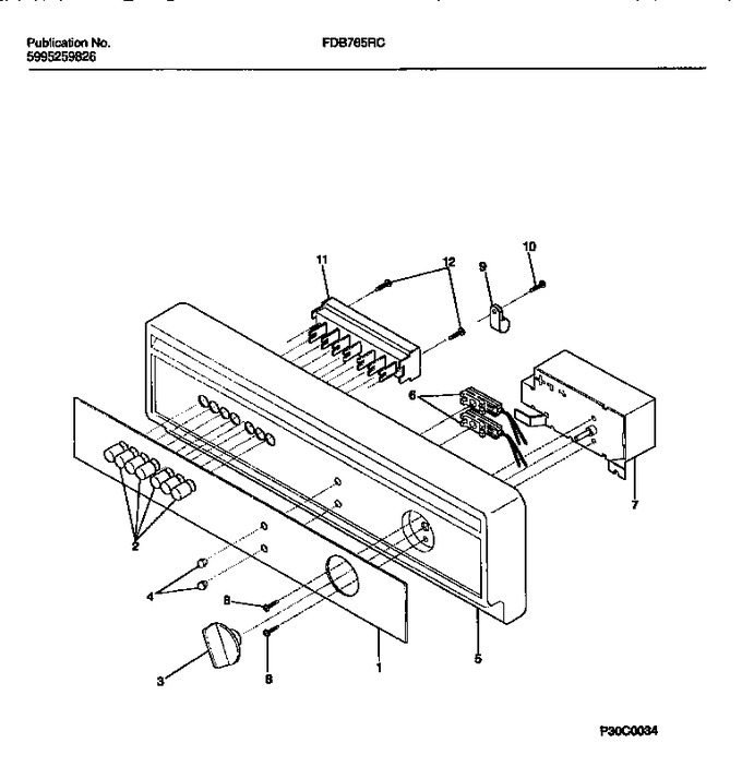 Diagram for FDB765RCR0