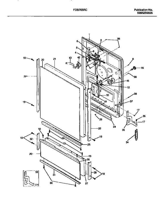 Diagram for FDB765RCR0