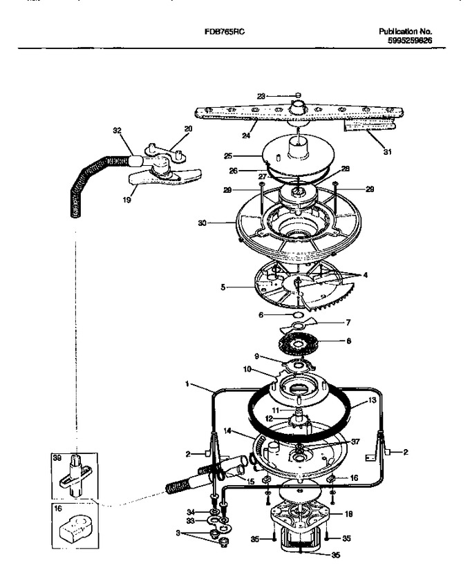 Diagram for FDB765RCR0