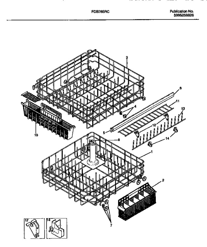 Diagram for FDB765RCR0