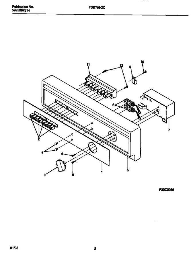 Diagram for FDB768GCC0