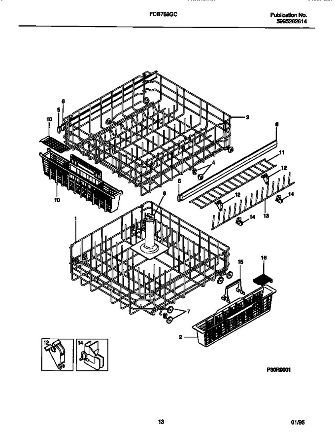 Diagram for FDB768GCC0