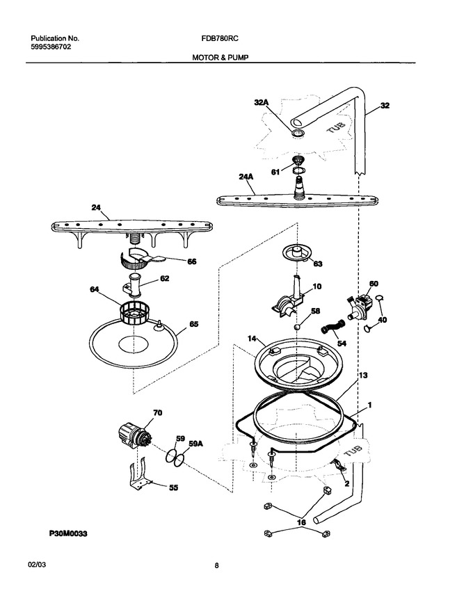 Diagram for FDB780RCS0