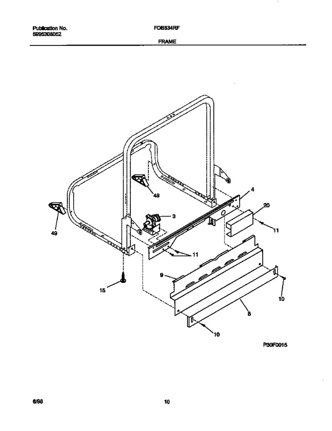 Diagram for FDB834RFR0