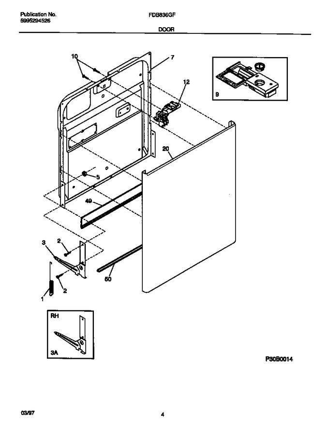 Diagram for FDB836GFB1