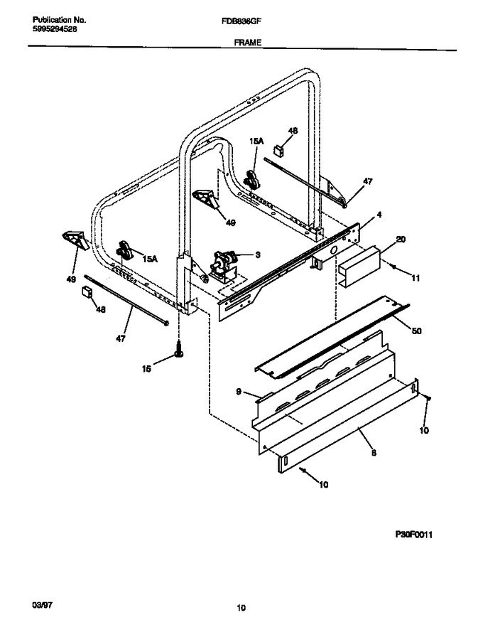 Diagram for FDB836GFB1