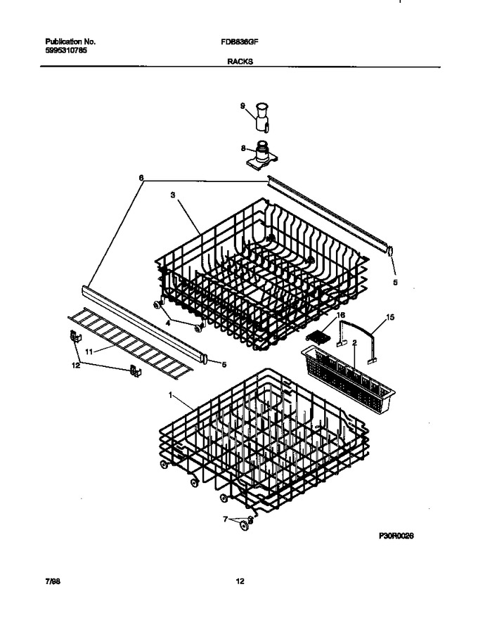 Diagram for FDB836GFS3