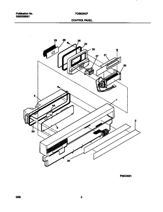Diagram for FDB836GFB4