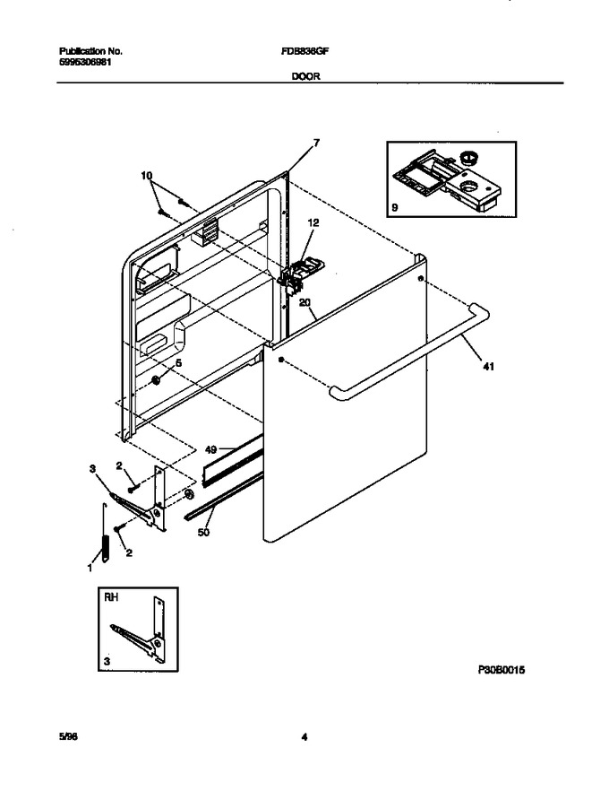 Diagram for FDB836GFB4