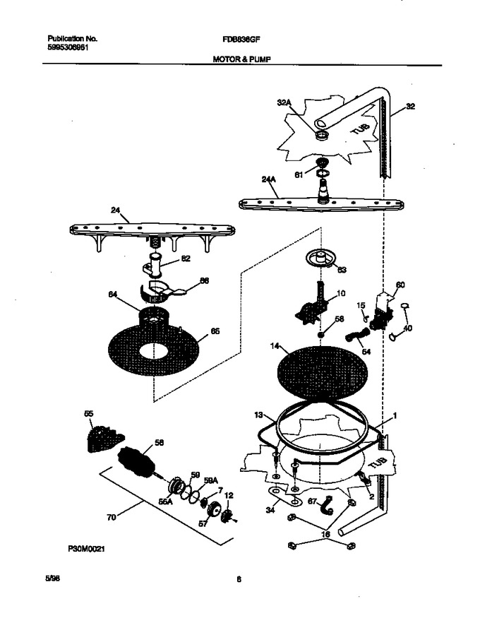 Diagram for FDB836GFB4
