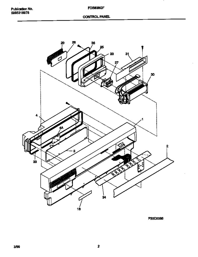 Diagram for FDB836GFS7