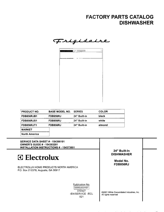Diagram for FDB856RJB1