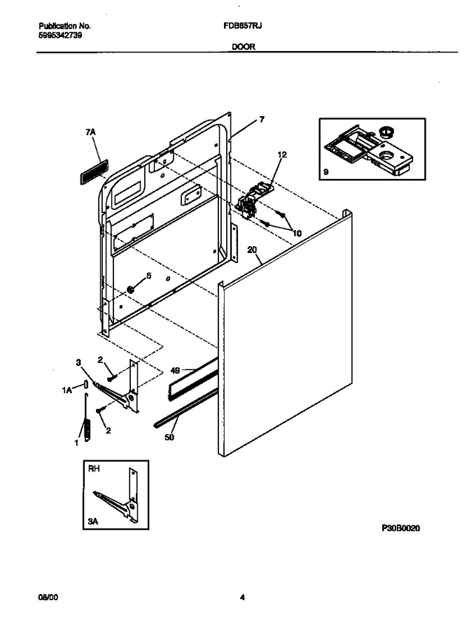 Diagram for FDB857RJS0
