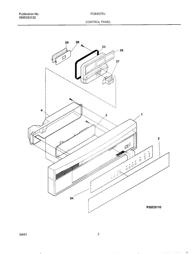Diagram for FDB857RJB1