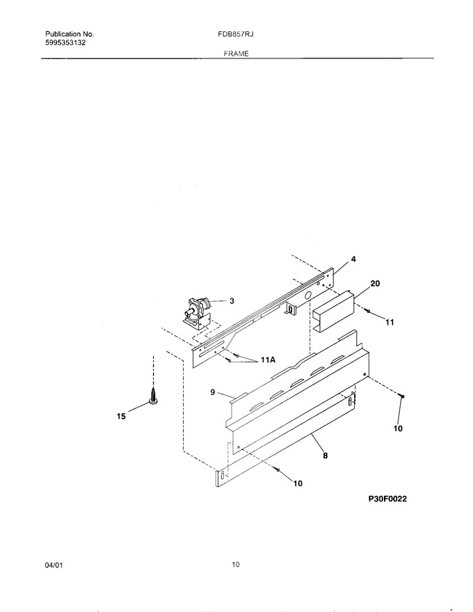 Diagram for FDB857RJB1