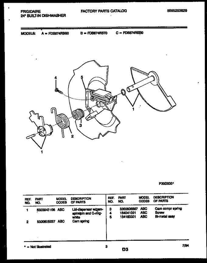 Diagram for FDB874RBS0