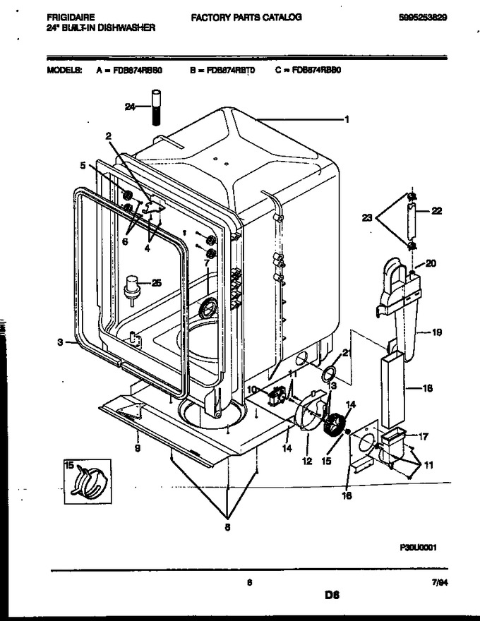 Diagram for FDB874RBT0
