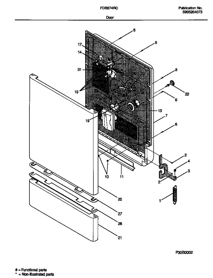 Diagram for FDB874RCS0