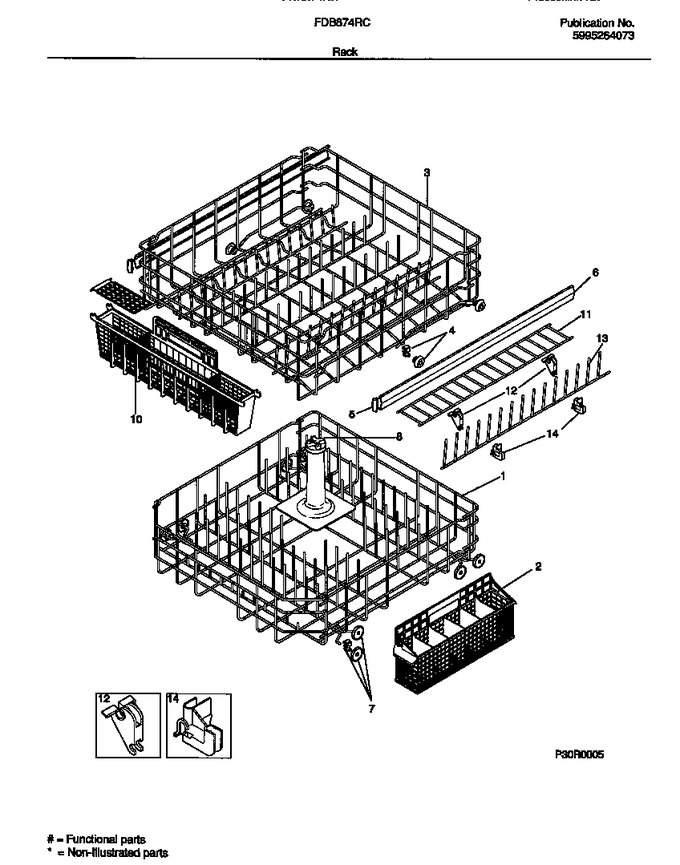 Diagram for FDB874RCS0