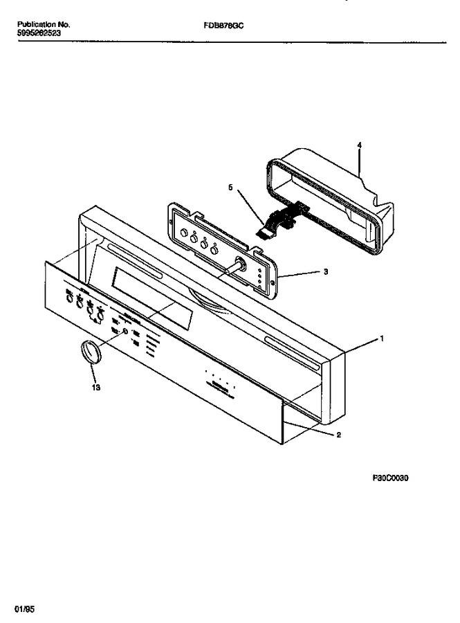 Diagram for FDB878GCS0