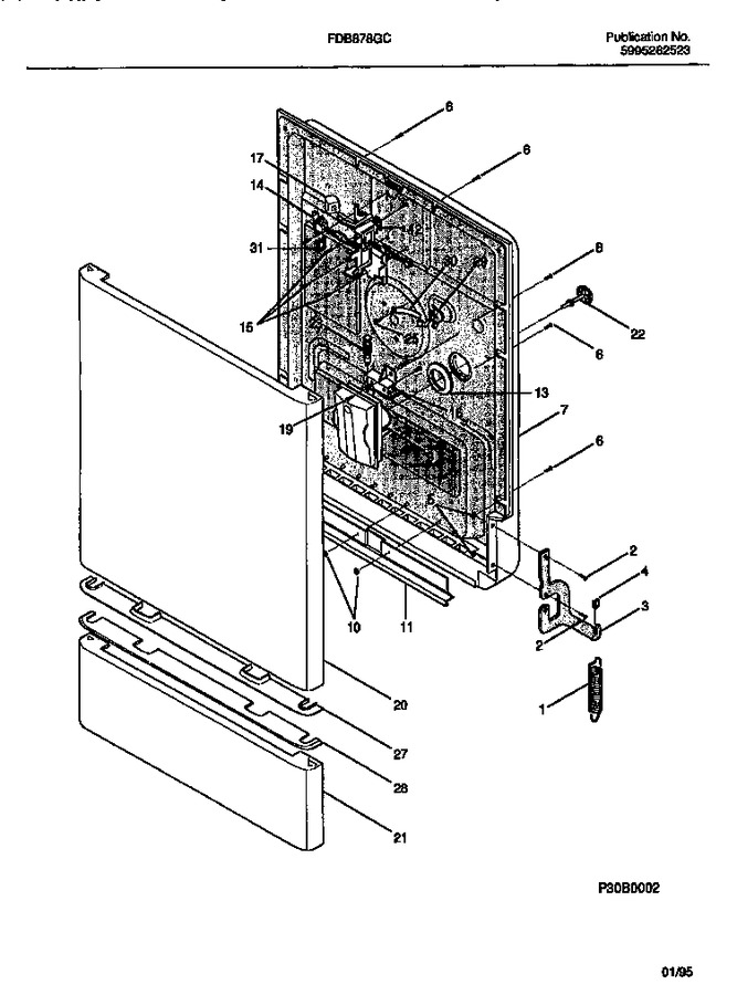 Diagram for FDB878GCS0