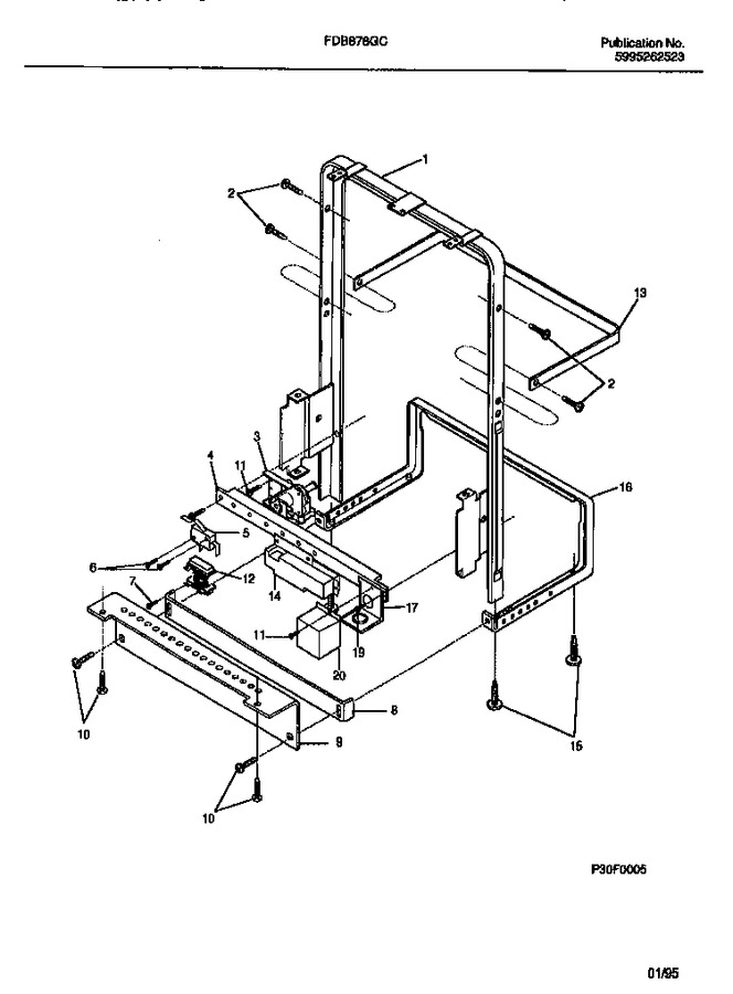 Diagram for FDB878GCB0