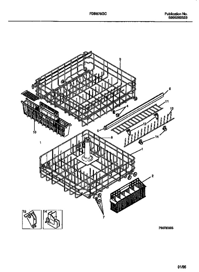 Diagram for FDB878GCS0