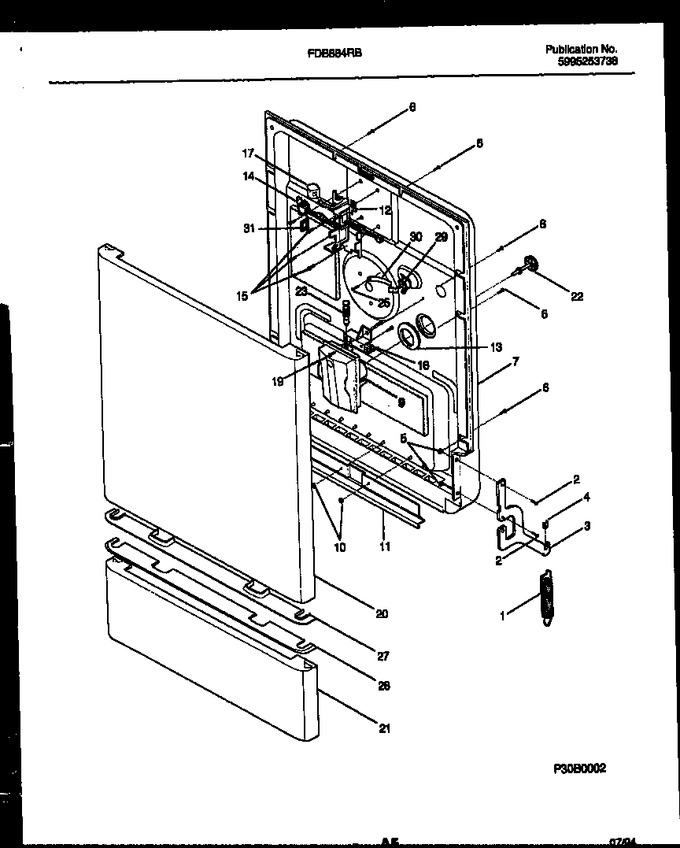 Diagram for FDB884RBB0