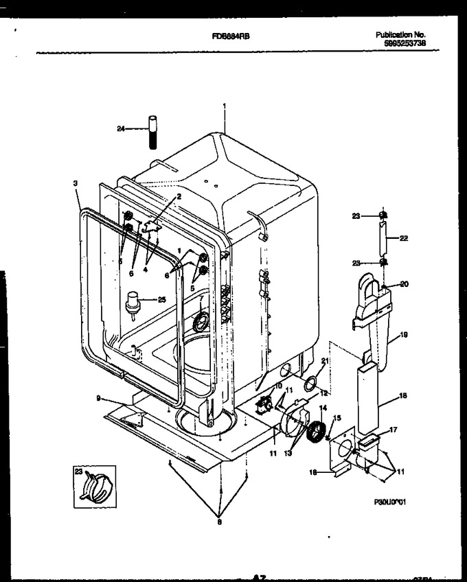 Diagram for FDB884RBB0
