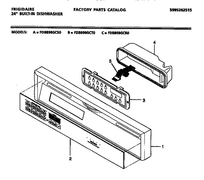 Diagram for FDB898GCS0