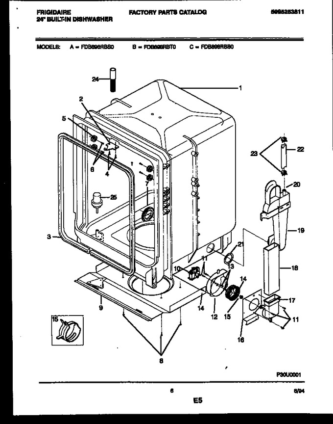 Diagram for FDB898RBB0