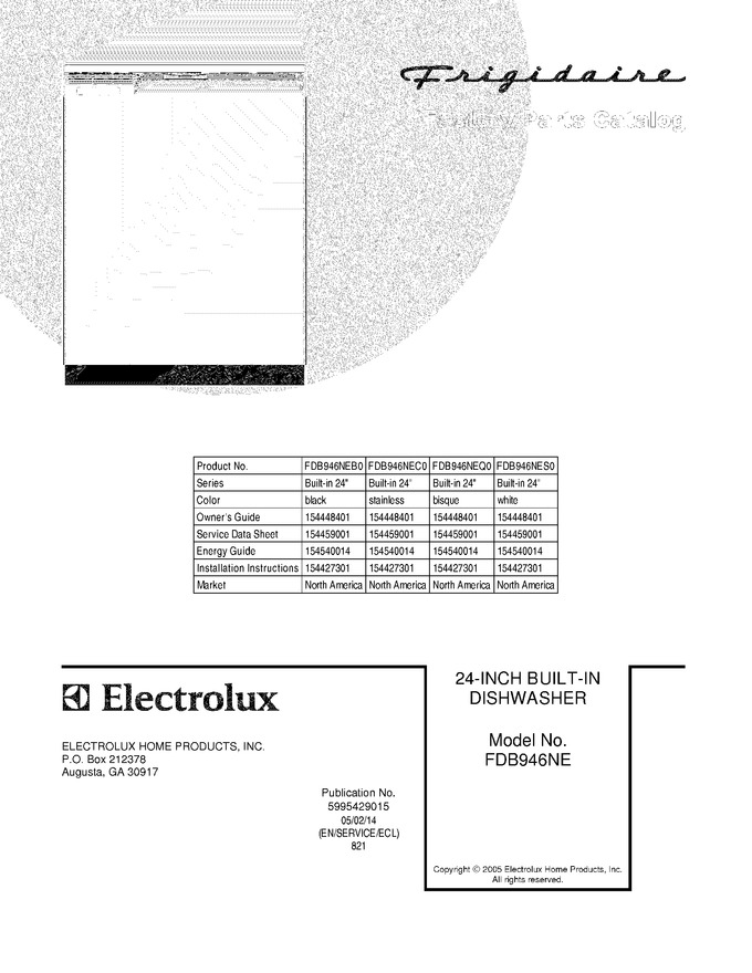 Diagram for FDB946NES0