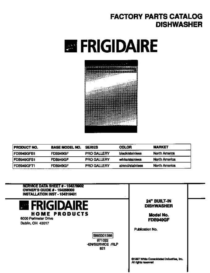 Diagram for FDB949GFB1