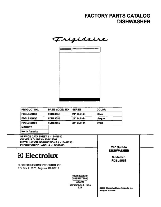 Diagram for FDBL955BQ0