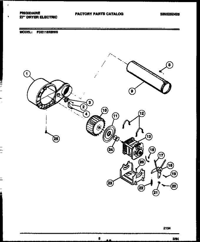 Diagram for FDE116RBW0