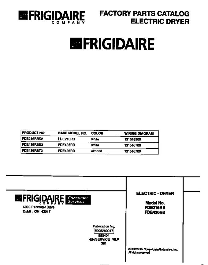 Diagram for FDE436RBT2