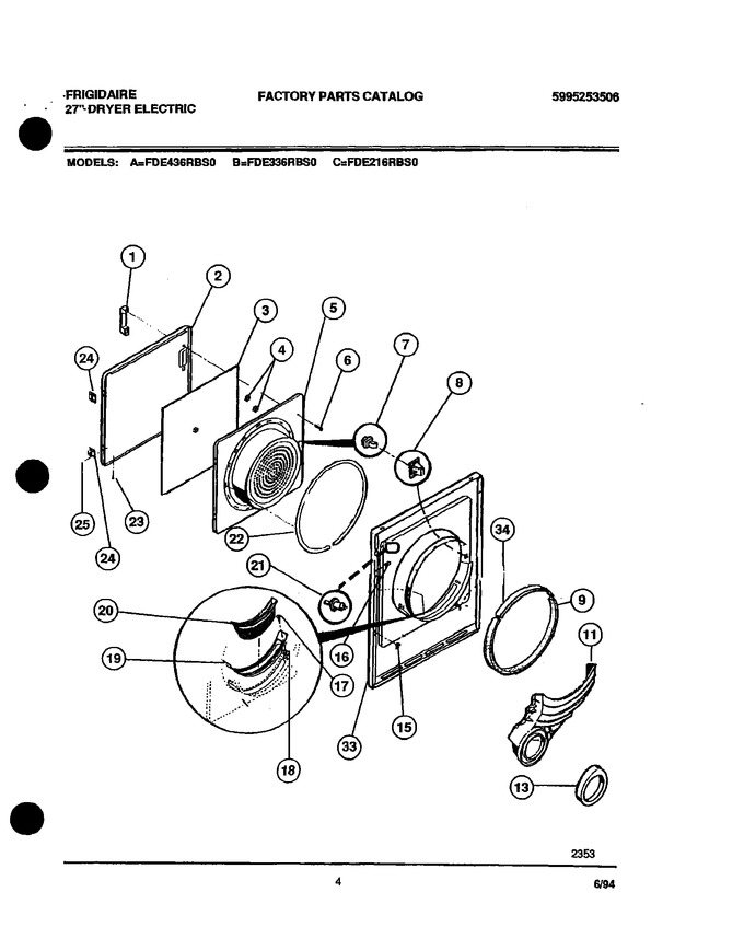 Diagram for FDE216RBT0