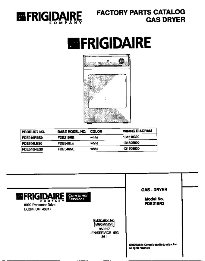 Diagram for FDE546NES0