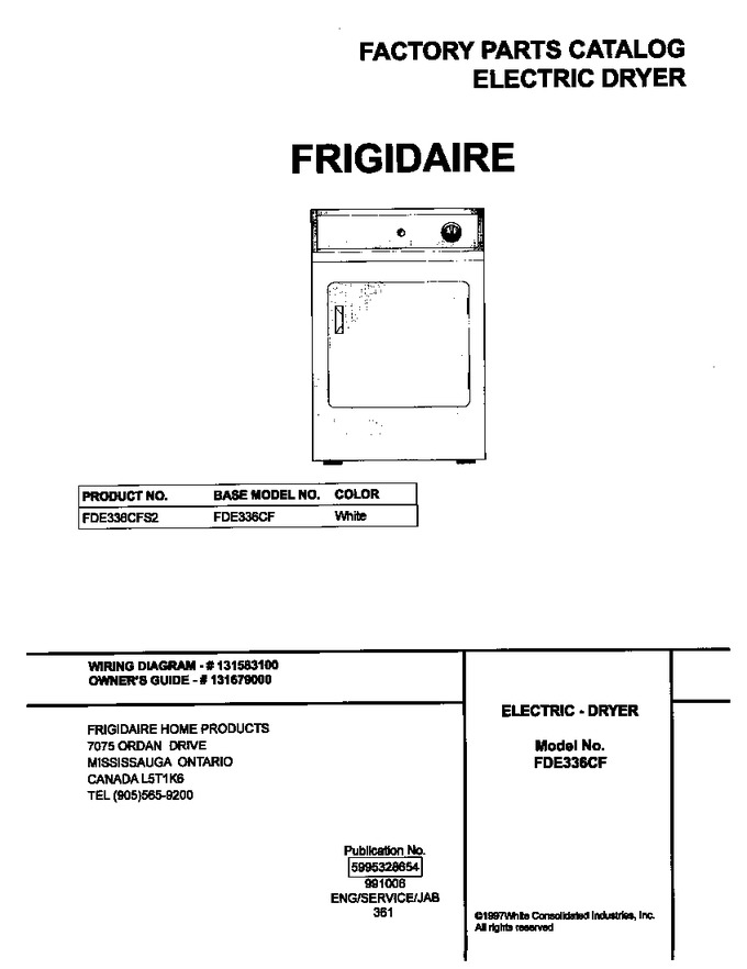 Diagram for FDE336CFS2
