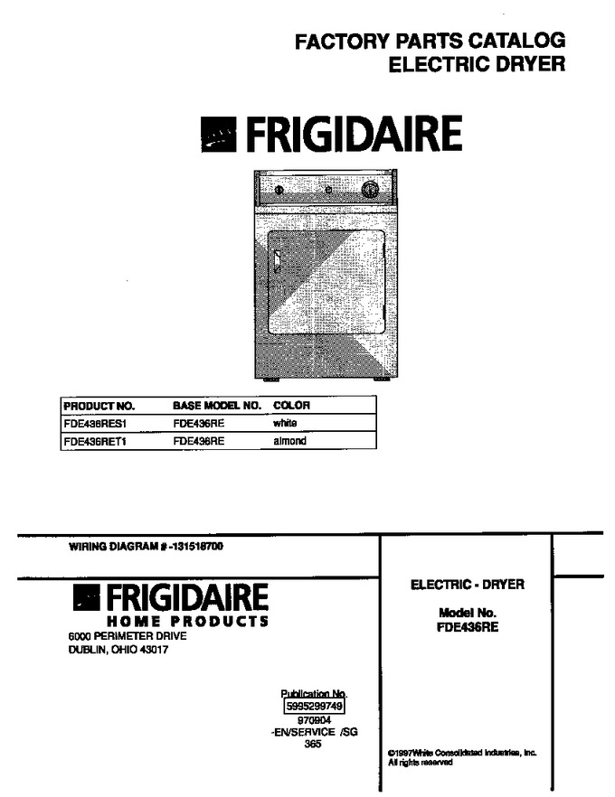 Diagram for FDE436RES1