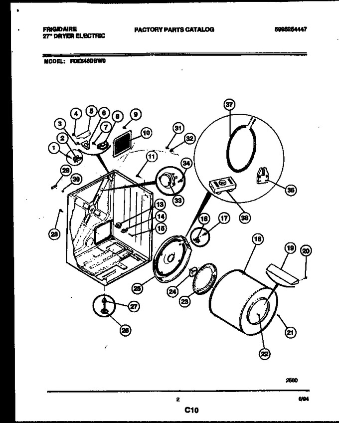 Diagram for FDE546DBL0