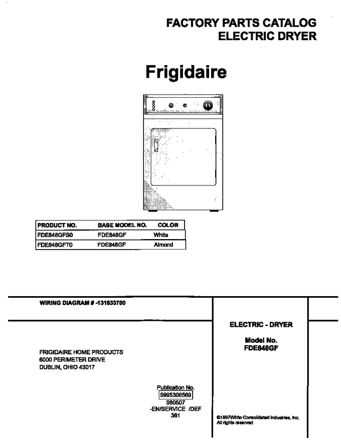 Diagram for FDE848GFT0
