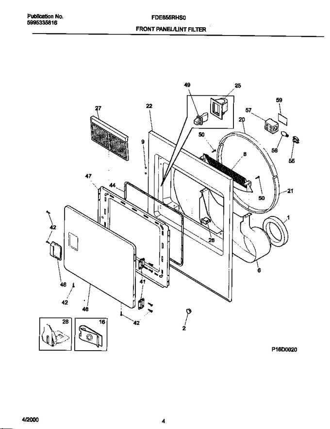 Diagram for FDE855RHS0