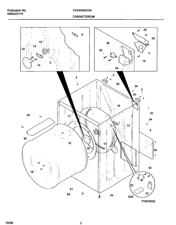 Diagram for FDEB34RGS0