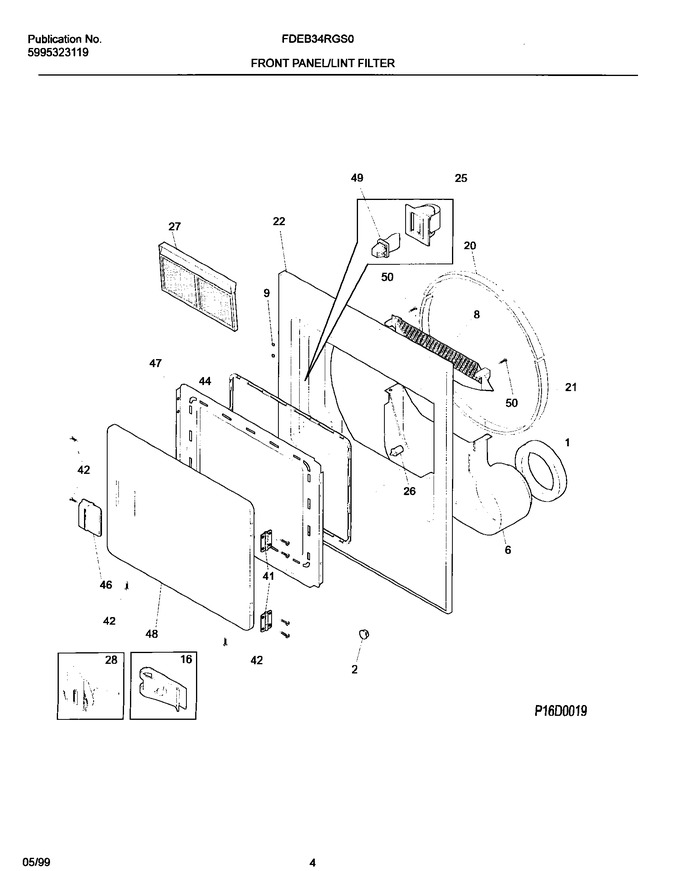 Diagram for FDEB34RGS0