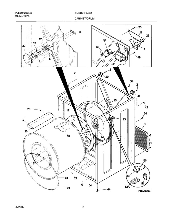 Diagram for FDEB34RGS2