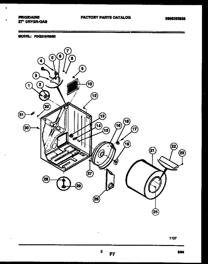Diagram for FDG216RBS0