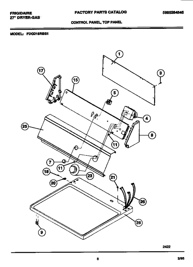 Diagram for FDG216RBS1