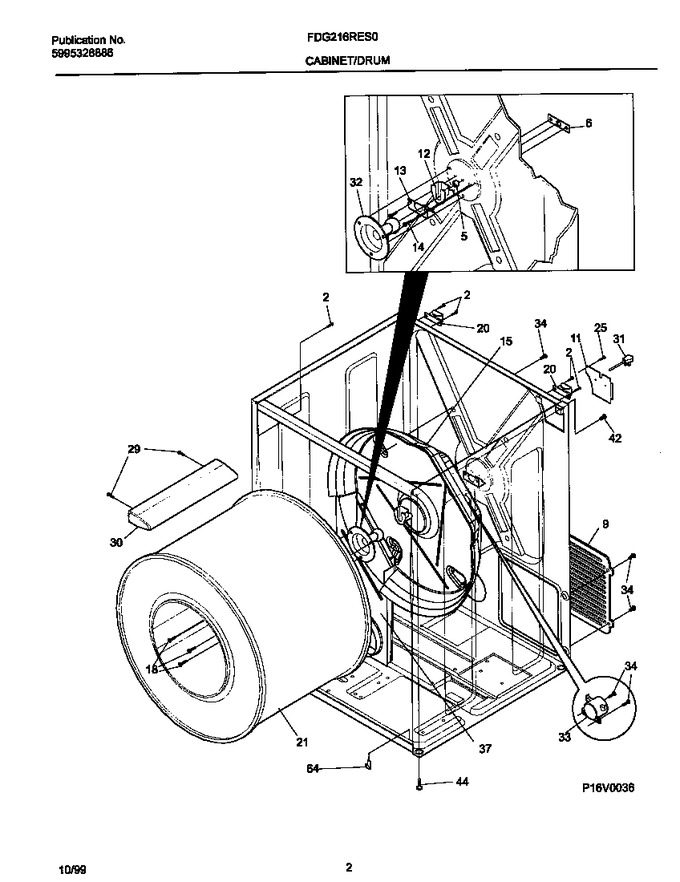 Diagram for FDG216RES0