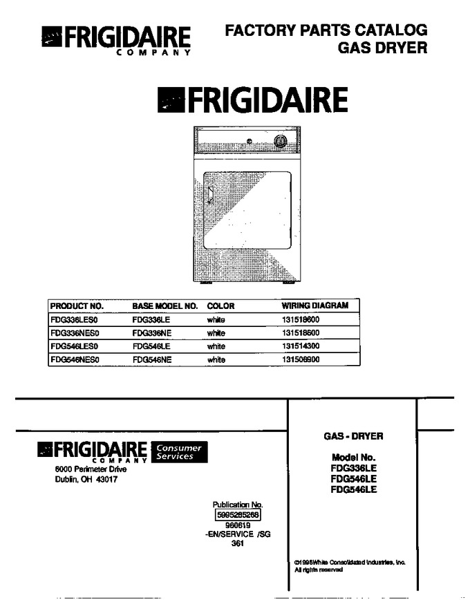 Diagram for FDG336LES0